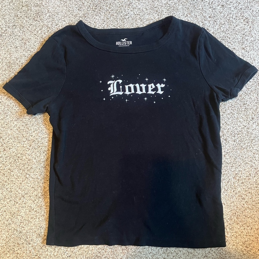 Embroidered Hollister Lover Tee